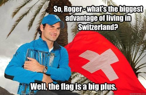 switzerland roger federer